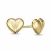 Thumbnail Image 0 of Child's Puffy Heart Stud Earrings in 14K Gold