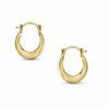 Thumbnail Image 0 of Child's Polished Hoop Earrings in 14K Gold