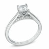 Thumbnail Image 1 of Previously Owned - Celebration Lux® 5/8 CT. T.W. Princess-Cut Diamond Engagement Ring in 18K White Gold (H-I/I1)